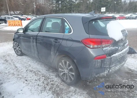 2019 Hyundai Elantra Gt z USA, uszkodzony, nr VIN KMHH35LE2KU117035